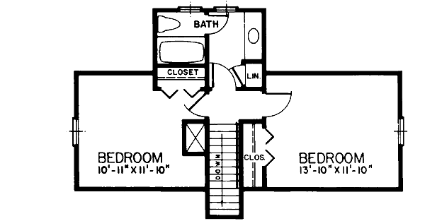 upper floor house blueprint