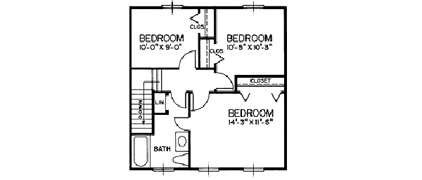 upper floor house blueprint