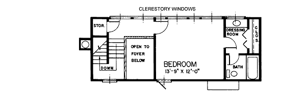 upper floor house blueprint