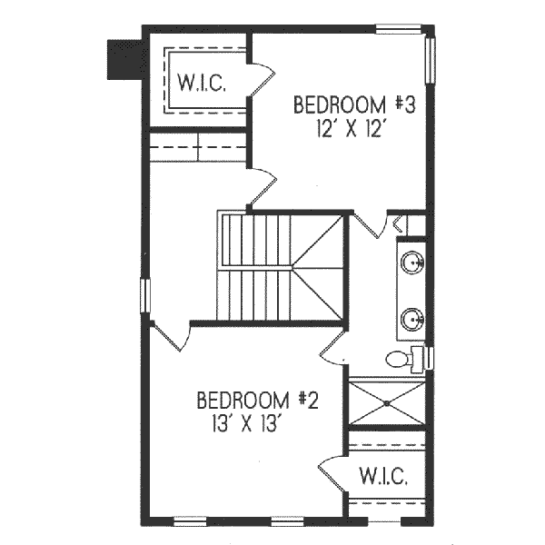 upper floor house blueprint