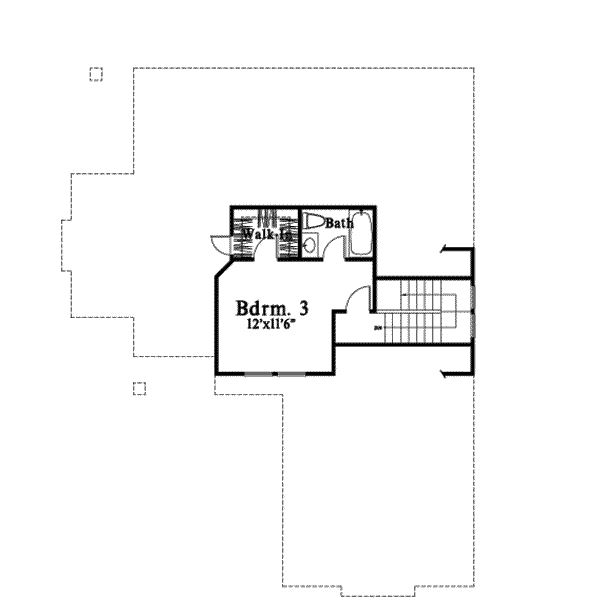 upper floor house blueprint