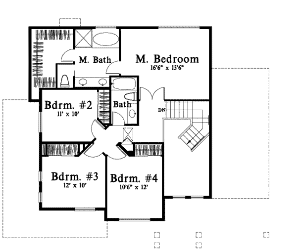 upper floor house blueprint
