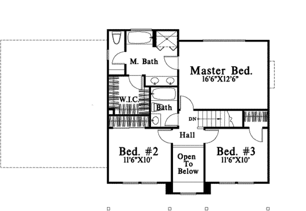 upper floor house blueprint