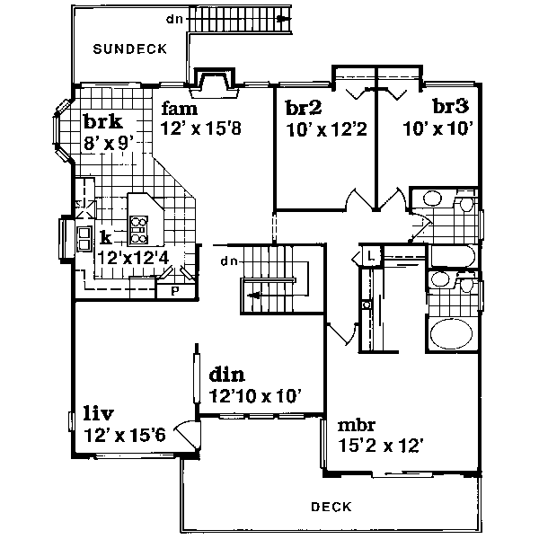 upper floor house blueprint