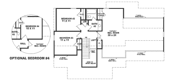 upper floor house blueprint