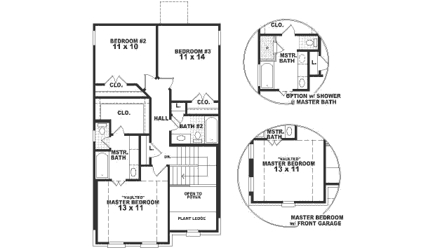upper floor house blueprint