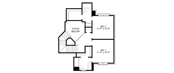 upper floor house blueprint