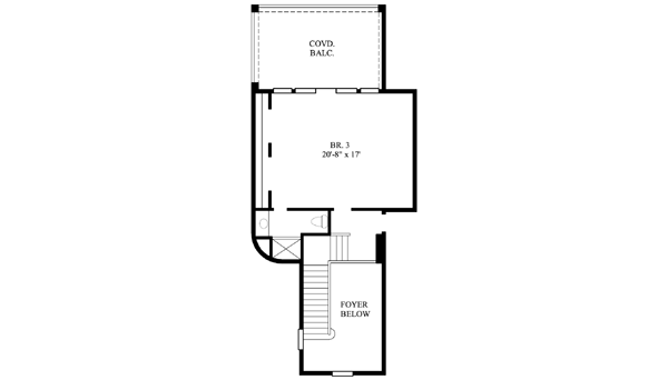 upper floor house blueprint