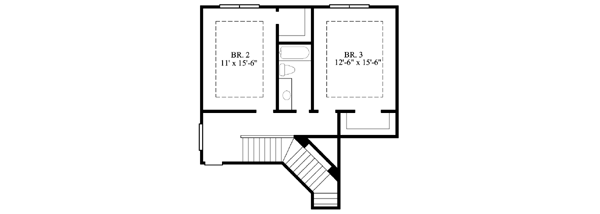 upper floor house blueprint