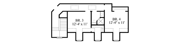 upper floor house blueprint