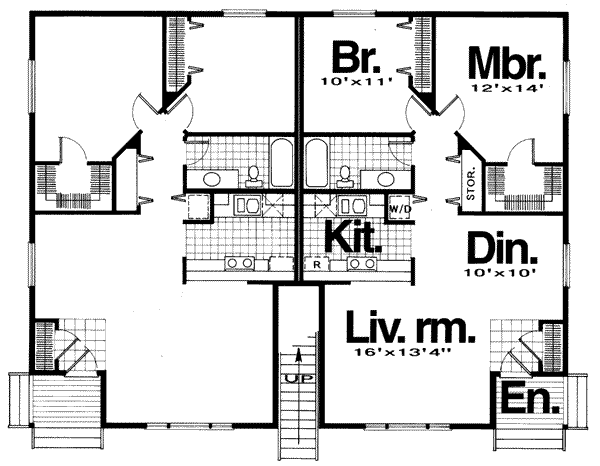 upper floor house blueprint