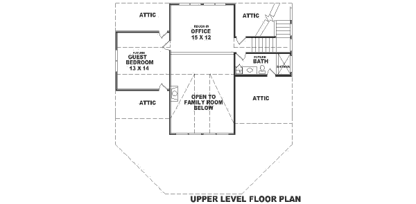 upper floor house blueprint