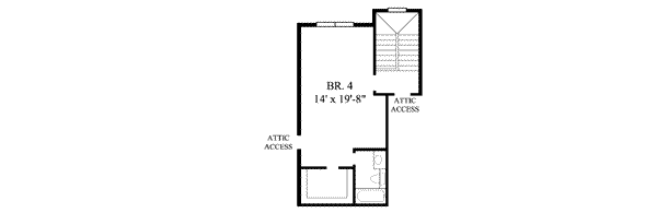 upper floor house blueprint