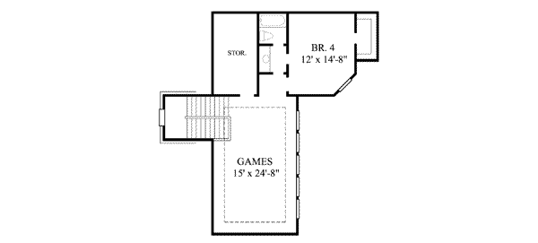 upper floor house blueprint