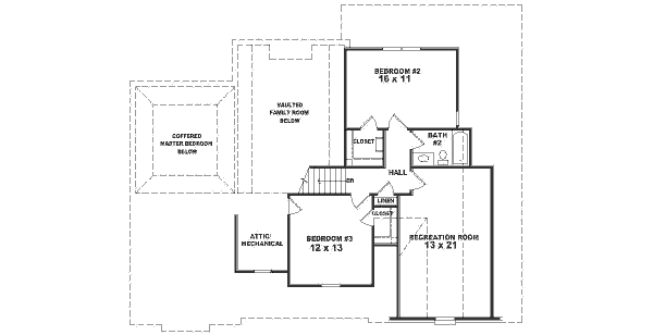 upper floor house blueprint
