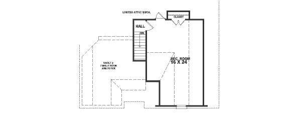 upper floor house blueprint