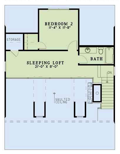 upper floor house blueprint