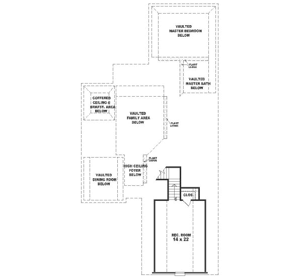upper floor house blueprint