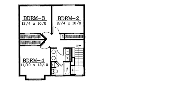 upper floor house blueprint