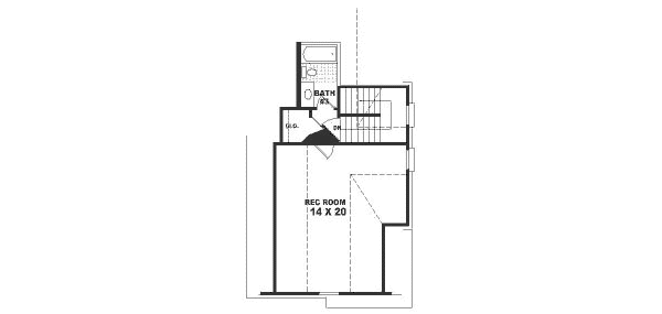 upper floor house blueprint