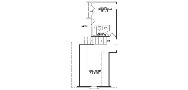 upper floor house blueprint