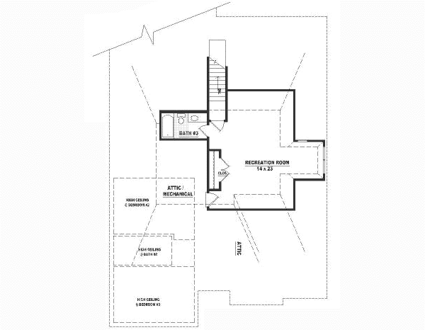 upper floor house blueprint