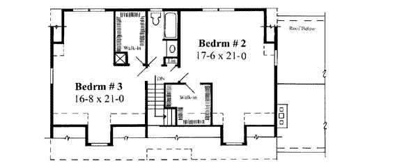 upper floor house blueprint
