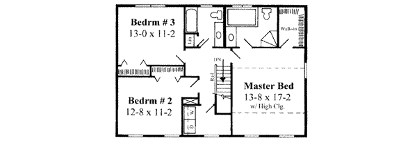 upper floor house blueprint