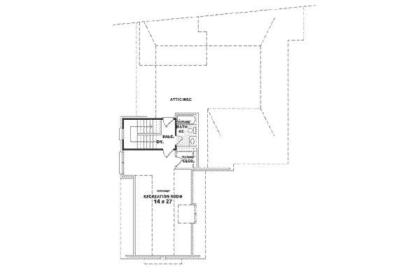upper floor house blueprint