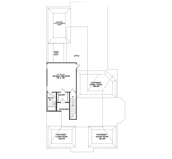 upper floor house blueprint