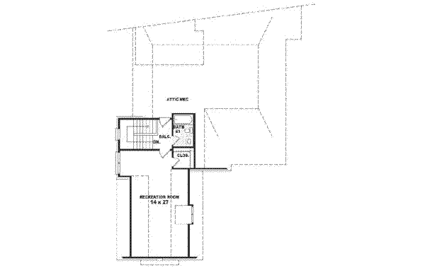 upper floor house blueprint