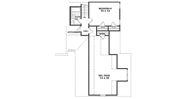 upper floor house blueprint