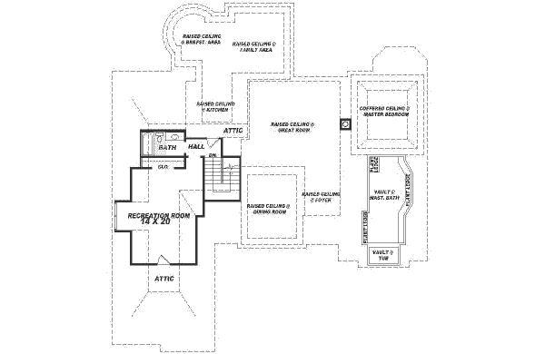 upper floor house blueprint