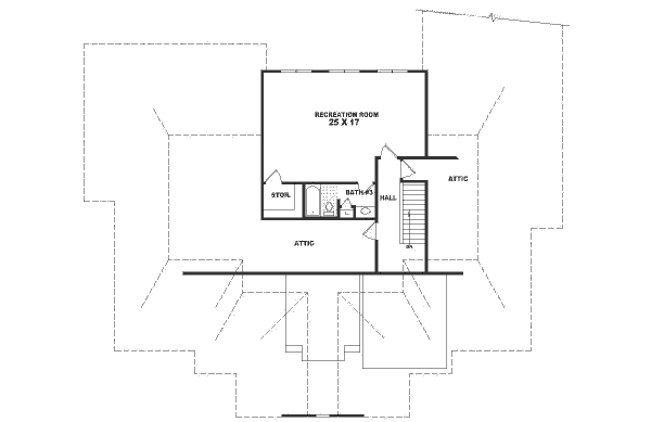 upper floor house blueprint