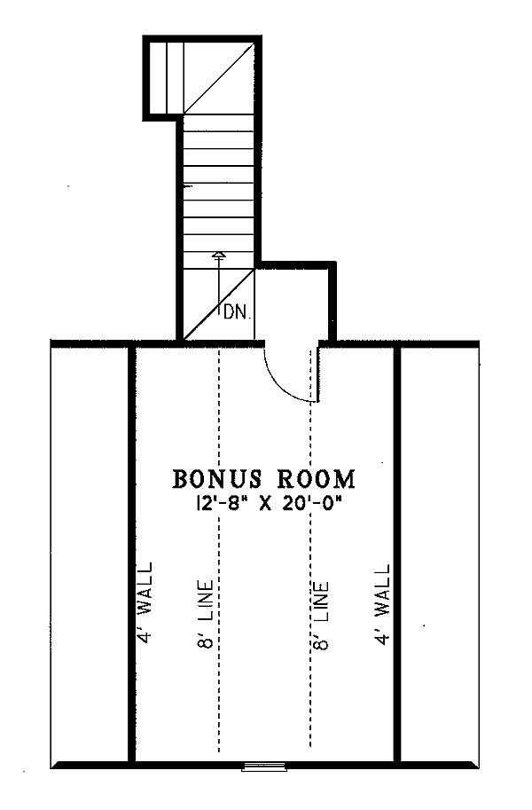upper floor house blueprint