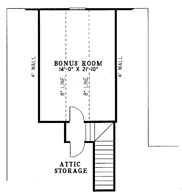 upper floor house blueprint