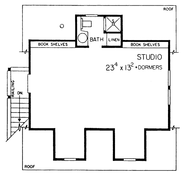 upper floor house blueprint