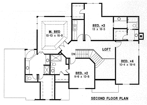 upper floor house blueprint
