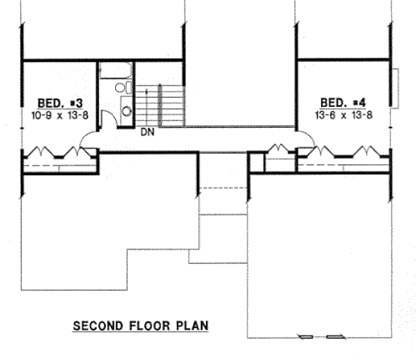 upper floor house blueprint