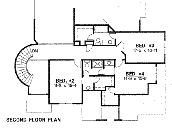 upper floor house blueprint