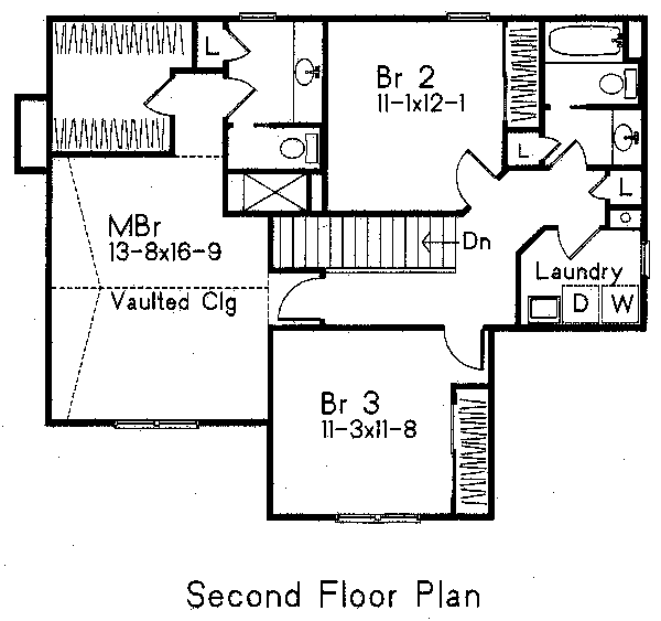 upper floor house blueprint