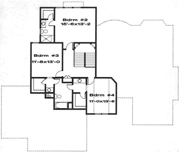 upper floor house blueprint