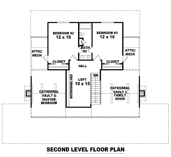 upper floor house blueprint