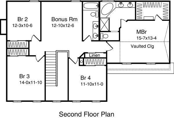 upper floor house blueprint
