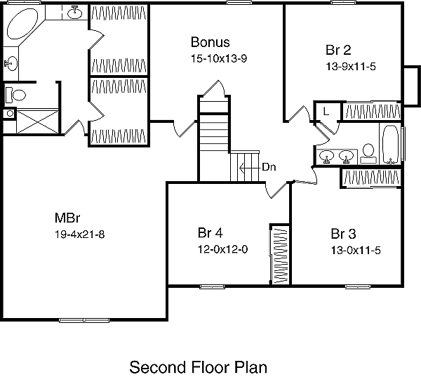 upper floor house blueprint