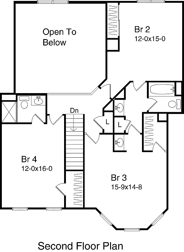 upper floor house blueprint