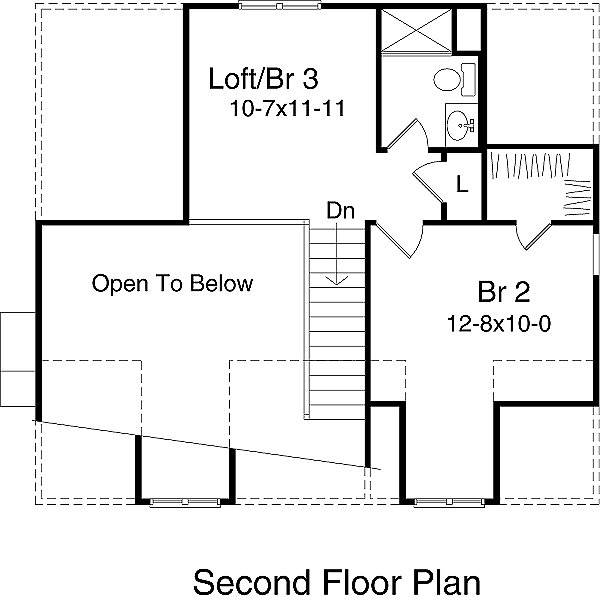 upper floor house blueprint