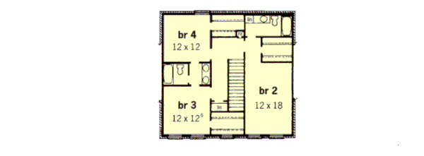 upper floor house blueprint