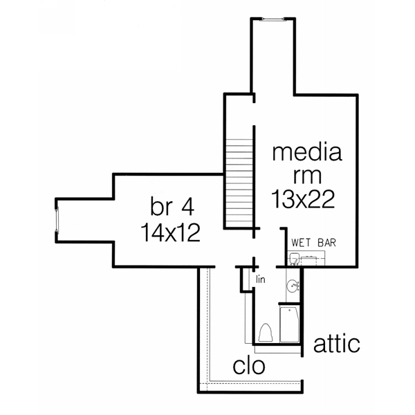 upper floor house blueprint