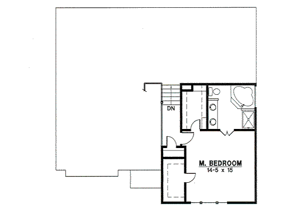 upper floor house blueprint